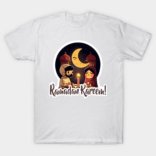 Ramadan Sharing Couple T-Shirt